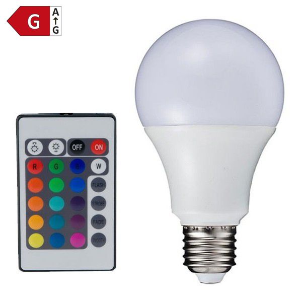 Lampe E27 5W LED RGB