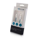 Cable USB to micro USB Flat Blue