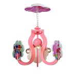 Children's Pendant Light 3 Bulb Multicolor Fairy Τale