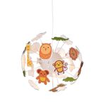 Children's Pendant Light 4 BulbsMulticolor Animals