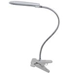 Desk Lighting LED With PVC Cable From Metal And Plastic With Tweezers Grey