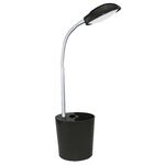 Desk Lighting LED With PVC Cable From Metal And Plastic With Pensil Case Black