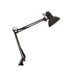 Metallic Table / Clamb Lighting Fixture With Switch On The Head Black SF606BB