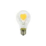 Led Lamp E27 2W Filament 2700K A60 Heart