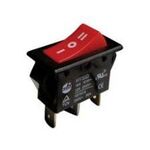 Switch Rocker Medium 3P On-Off-On 12A/250V Red HY35D