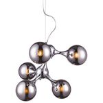 Lighting Pendant 5 Bulb Metal 13802-358