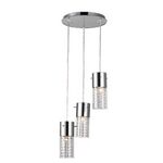 Lighting Pendant 3 Bulb Metal 13802-451