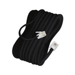 Phone Cable Extension 1m Black