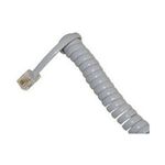 Headset Phone Spiral Cable 3m Grey