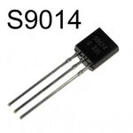 S9014 Bipolar Transistor NPN/50V/10mA TO-92