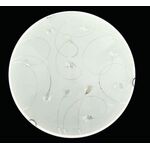 Πλαφονιέρα Οροφής Μεταλλικό Λευκό 13803-447