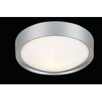 Ceiling Lighting Fixture Acrylic White - Silver Paint 13803-464