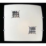 Ceiling Lighting Fixture Metal White 13803-512