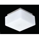 Ceiling Lighting Fixture Metal + Glass  Silver Paint 13803-617