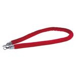 Red Velvet Rope Silver Hook