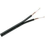 Audio Line Cable IS2C72 Stereo Unbalanced 2x0.35/5mm Black