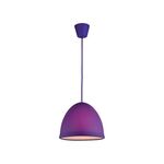 Lighting Pendant 1 Bulb Silicone Purple 13802-847
