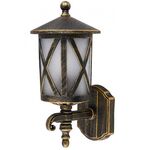 Wall Mounted Luminaire Lantern Aluminum Antique Brass Outdoor 12053-632-AB