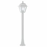 Plastic Pole With Lantern White 12051-400