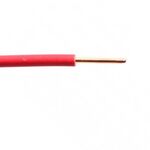 NYA Cable 0.5mm H05V-U Red