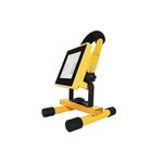 Rechargeable LED Flood Light 10W 6000K Yellow