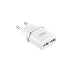 Travel Charger 2x 2.4A USB Hoco C12