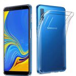 Θήκη Σιλικόνης Samsung Galaxy A7 2018 Διάφανη