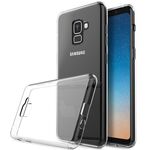 Θήκη Σιλικόνης Samsung Galaxy A8 2018 Διάφανη