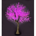Δέντρο Led Αμυγδαλιά Ροζ 230V Εξωτερικού Χώρου 1,5m Ύψος