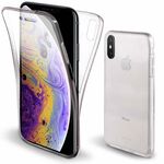 Silicon Case Full Body IPhone XS Max Transparent