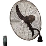 Wall Mounted Fan With Remote Control 81cm 200W Black