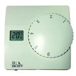 Manual Thermostat with Digital Display BRAVO