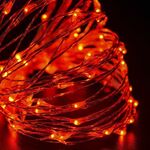 Decorative Silver Wire with 100LED Bronze 10m + Controller