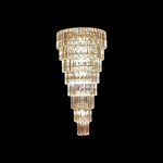 Φωτιστικό Κρεμαστό 44φωτο Μεταλλικό με Κρύσταλλα 13802-553