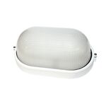 Lighting Oval White E27 HI5022W