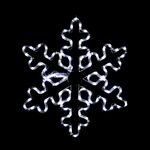 Snowflake Led Rope Light 96 LED Cool White