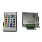 Controller RGB IR24 3x4A 12V Μεταλλικό για Ταινία Led