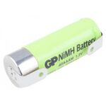NiMH Battery 2/3 AAA 2/3 R3 1.2V 400mAh + PIN GP
