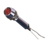 Indicator Lamp Screw Mount Φ6 Without Cable  + Led 220VAC/DC Red