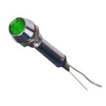 Indicator Lamp Screw Mount Φ6 Without Cable  + Led 220VAC/DC Green