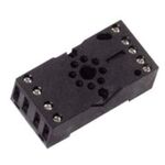 Din Rail Base 8P MT750 ( For Lamp-Type Relays) Black