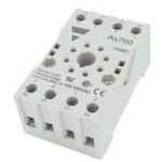 Din Rail Base 8P AS760 ( For Lamp-Type Relays) Grey