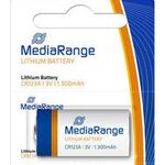 Lithium Battery Mediarange CR123A 3V