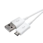 Καλώδιο USB - micro USB 1m White