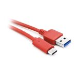 Καλώδιο USB 3.0 σε Type C 3.1 / 3.0 1m Red