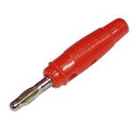 Male Plastic Red Nickel Banana Connector R8-25A SCI