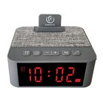 Bluetooth Speaker + FM Radio + Alarm Soundcloak 120 Silver