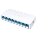 8 Port Ethernet Switch 10/100Mbps MS108 White
