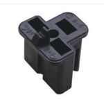 Cable Terminal Cover (6.3) Male 3P Black 4410140