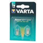 Light Bulb E10 3.5V DC 200mA  3.5V VARTA 2pcs